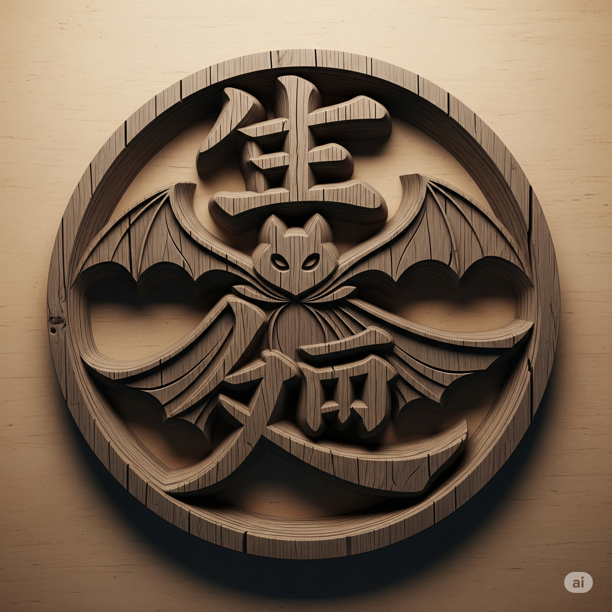 Bronze Geometric Chest Bag — Patterned Sling Pack